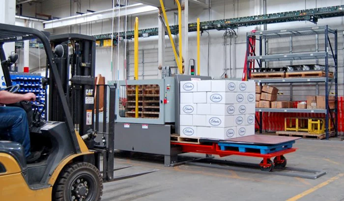 Ứng dụng Pallet nhựa tải trung bình