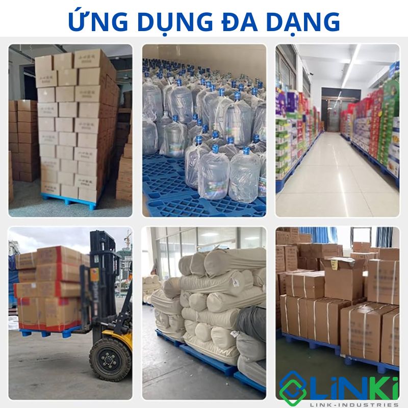 TẠI SAO NÊN SỬ DỤNG PALLET NHỰA CHO KHO HÀNG?