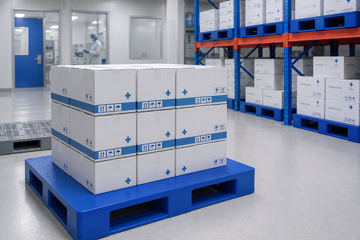 Cách chọn pallet mặt kín cho hàng dược phẩm
