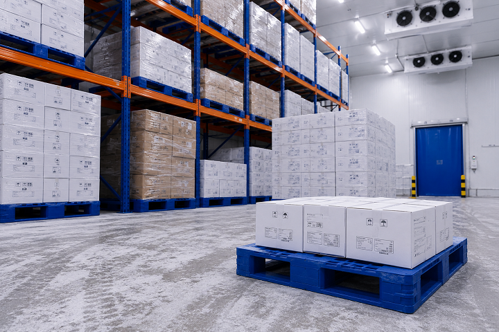 Pallet nhựa mặt kín cho kho lạnh nên chọn loại nào
