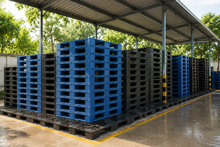 Bảo quản pallet nhựa ngoài trời sao cho bền hơn