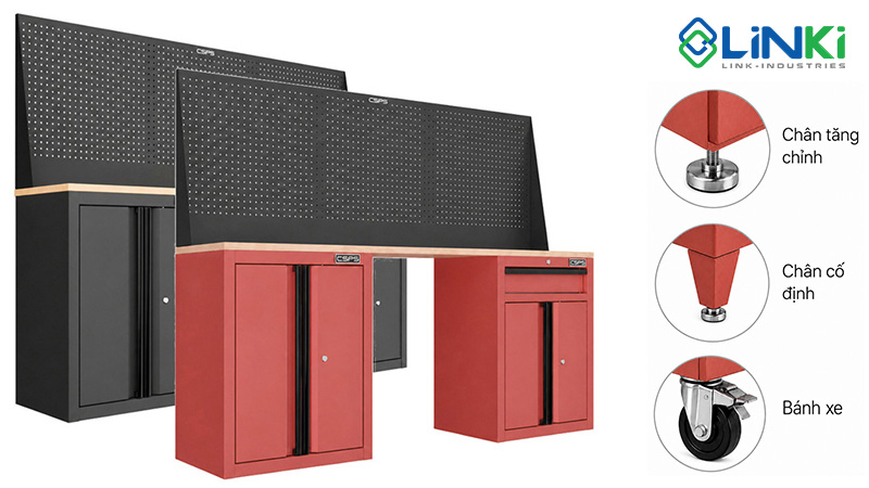 Tủ đôi CSPS 1 hộc kéo