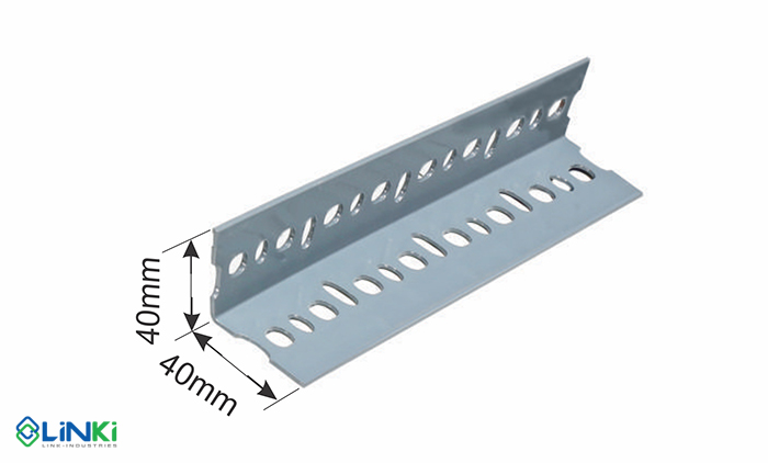 Chân trụ kệ sắt V lỗ 40x40mm