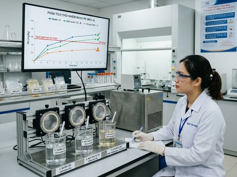 Màng bọc thực phẩm PE có an toàn khi tiếp xúc thực phẩm?