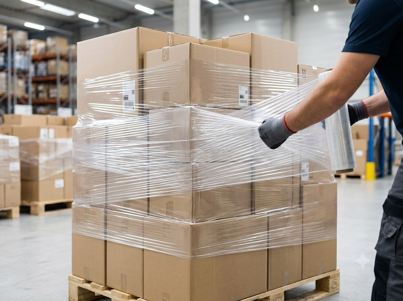Màng PE quấn pallet là gì? Ưu điểm và ứng dụng trong logistics