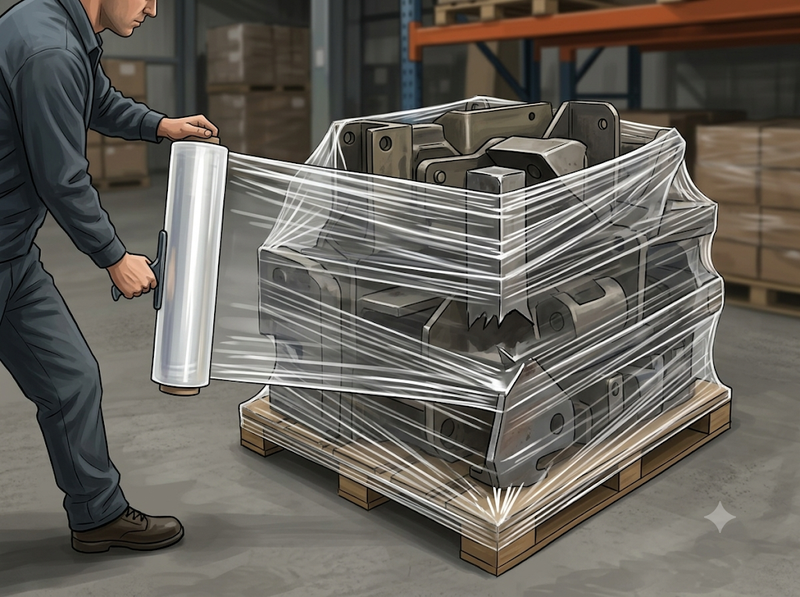 Chọn màng PE trong suốt phù hợp cho hàng nhẹ, hàng nặng và pallet