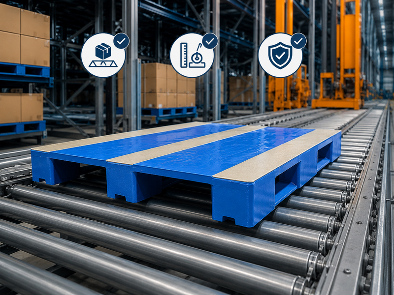 Yêu cầu pallet nhựa trong hệ thống kho tự động ASRS