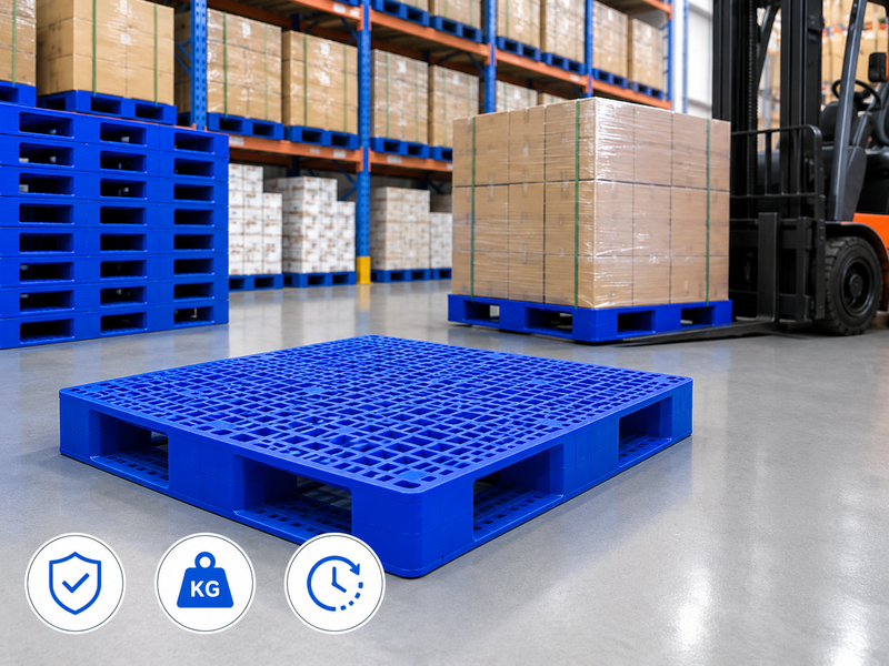 So sánh pallet nhựa mới và pallet nhựa cũ nên chọn loại nào