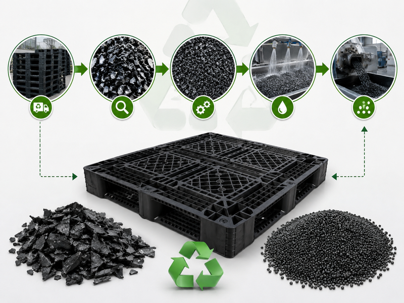 Khả năng tái chế pallet nhựa và lợi ích môi trường