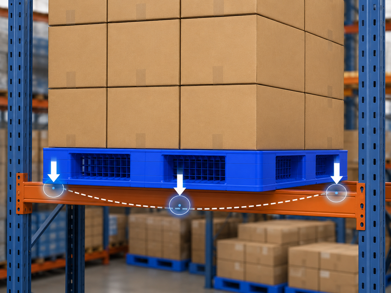 Tải trọng kệ pallet nhựa và yêu cầu sử dụng trên hệ thống rack