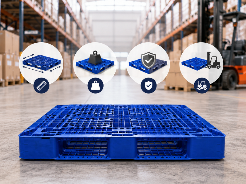 Các yêu cầu pallet nhựa khi xuất khẩu sang châu Âu