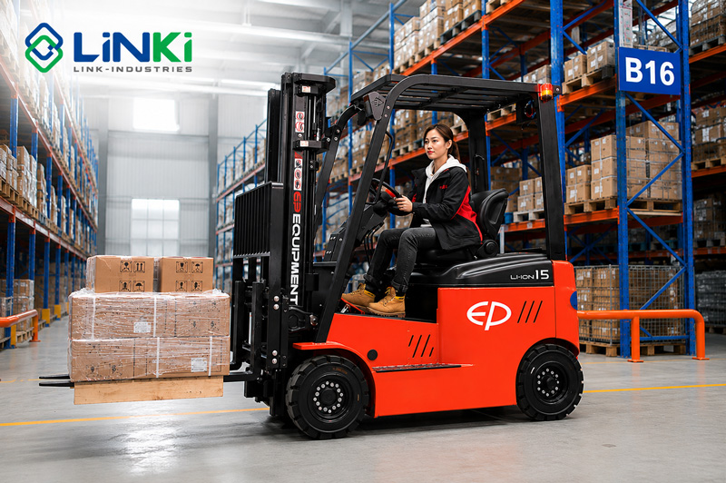 Ứng dụng xe nâng điện EP Equipment