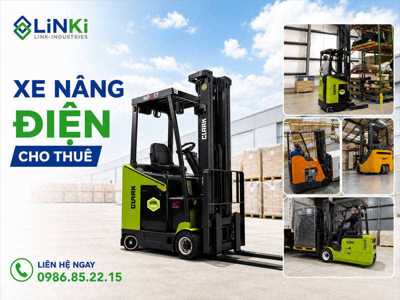 Xe nâng điện cho thuê