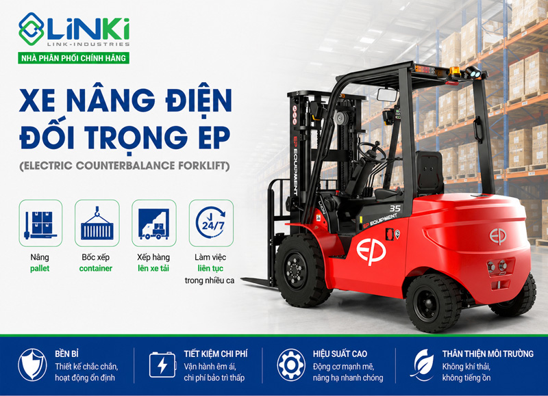 Xe nâng điện đối trọng EP