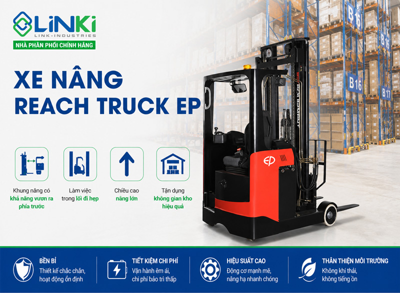 Xe nâng Reach Truck EP