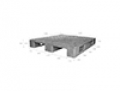 Pallet nhựa tải nặng HI-1412S4-1A