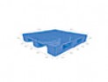Pallet nhựa mặt kín PS-1197S4-2L
