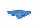 Pallet nhựa mặt kín PS-1111S4-2L