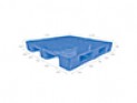 Pallet nhựa mặt kín PS-1120S4-2L