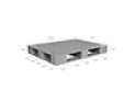 Pallet nhựa mặt kín PS-1290D4-1A