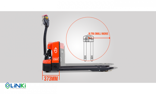 Xe nâng tay điện thấp