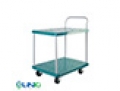 Xe đẩy hàng 4 bánh, 150kg, 2 tầng