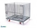 Pallet lưới có bánh xe