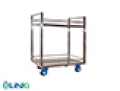 Xe đẩy hàng Inox 2 tầng, 300kg