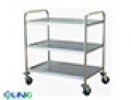 Xe đẩy hàng Inox 3 tầng, 150kg