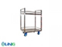 Xe đẩy hàng Inox 2 tầng, 150kg