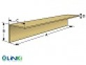 Thanh nẹp góc giấy chữ V (30x30x2)mm