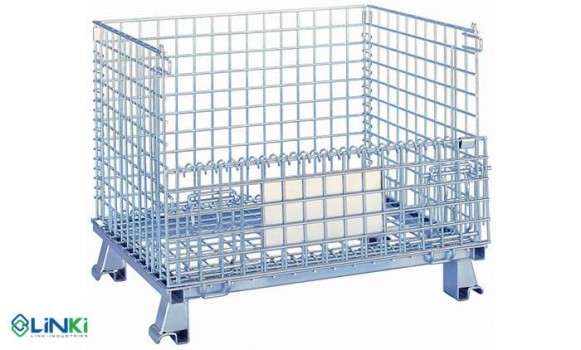 Pallet lưới xếp chồng