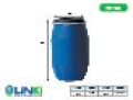 Thùng phi nhựa 200L, đai sắt
