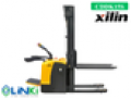Xe nâng tay điện 1.5 tấn Xilin CDDK15S, nâng cao 3.5m, có bửng đứng lái
