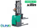 Xe nâng tay điện càng rộng 1.5 tấn Xilin CDD15K-E/N, nâng cao 3.5m, có bửng đứng lái