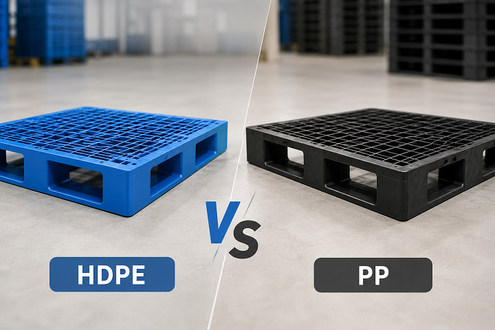 Nên chọn pallet nhựa HDPE hay PP