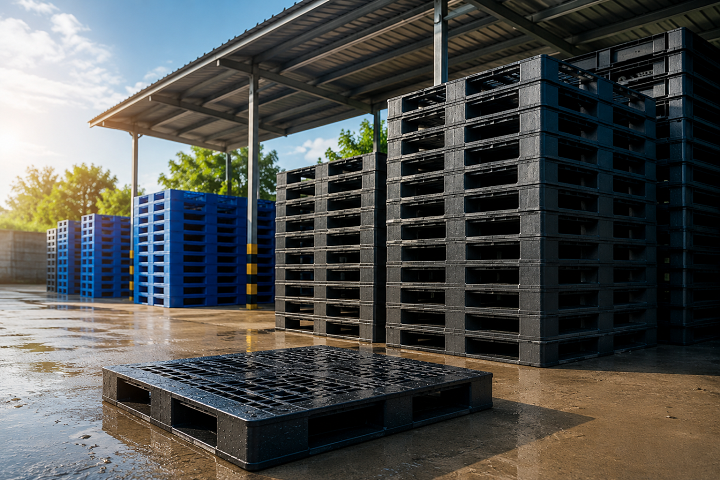Cách bảo quản pallet nhựa ngoài trời