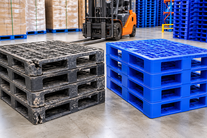 Có nên dùng pallet nhựa cũ không