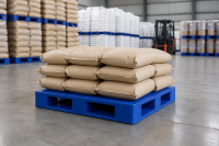 Pallet nhựa mặt kín có phù hợp kho nguyên liệu khô không