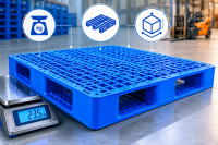 Trọng lượng pallet nhựa bao nhiêu kg?