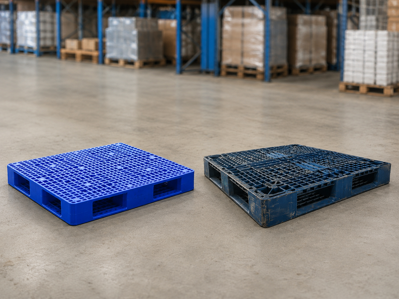 Nên mua pallet nhựa mới hay cũ