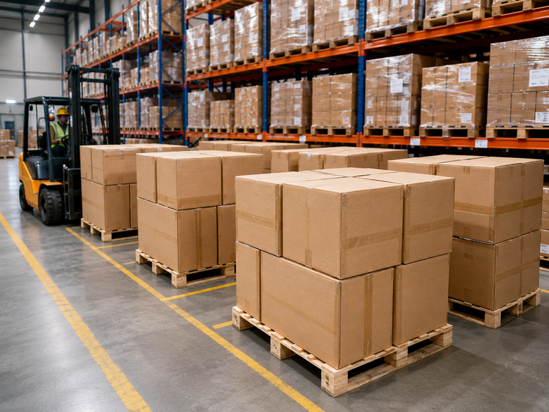 Cách sắp xếp pallet trong kho
