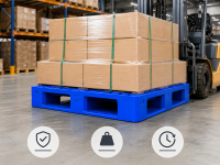 Cách tăng tuổi thọ pallet nhựa khi tải nặng