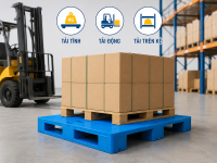 Pallet nhựa chịu tải bao nhiêu kg