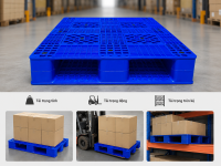 Các loại pallet nhựa theo tải trọng sử dụng