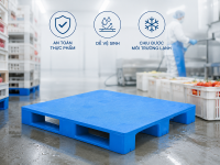 Cách chọn pallet nhựa cho ngành thực phẩm