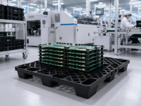 Ứng dụng pallet chống tĩnh điện trong sản xuất điện tử