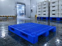 Vì sao pallet nhựa phù hợp môi trường ẩm ướt