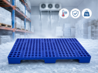 Pallet nhựa có chịu được nhiệt độ âm sâu không