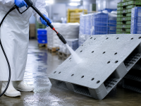 Hướng dẫn vệ sinh pallet nhựa trong kho thực phẩm